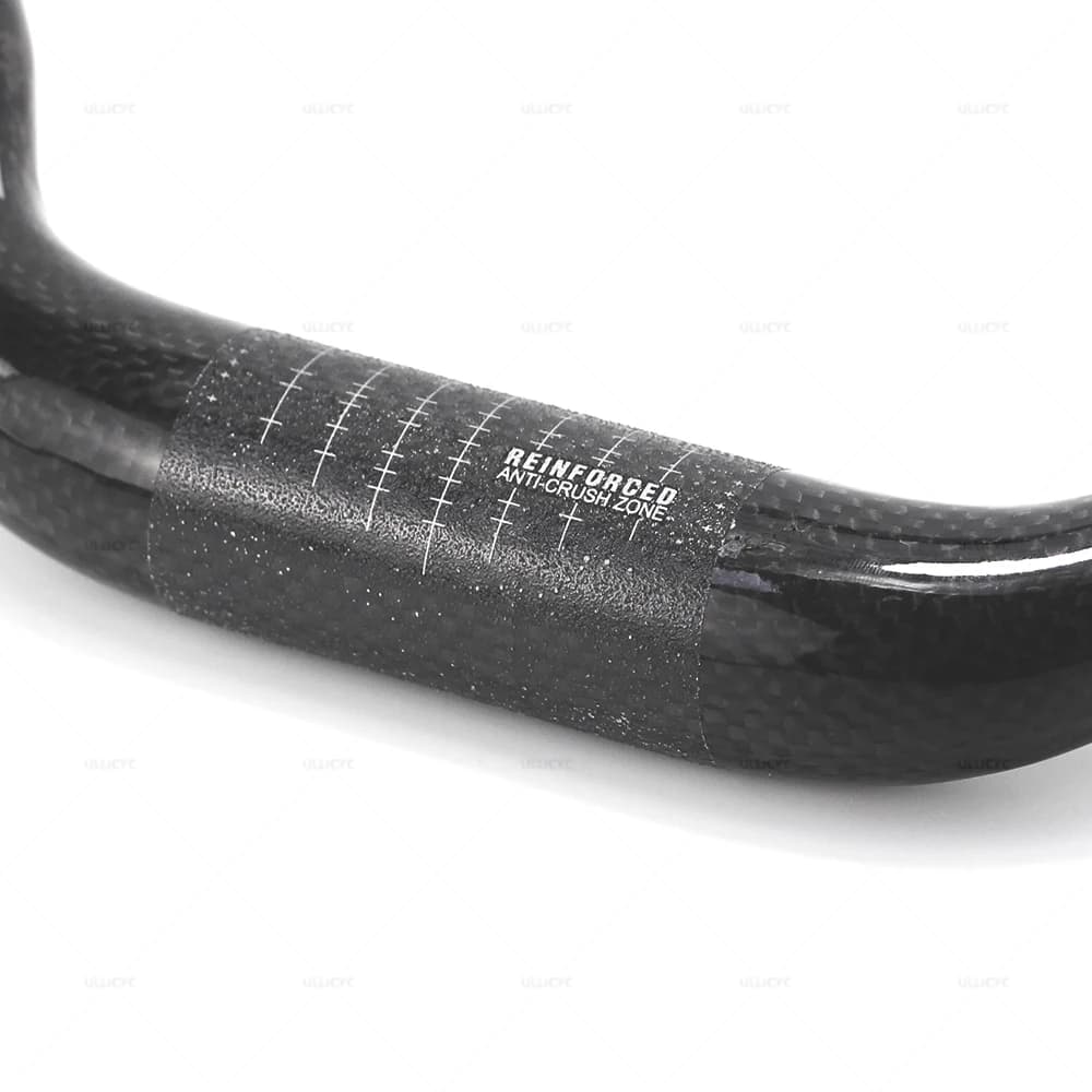 Guidon élévateur en carbone pour VTT et BMX, guidon brillant, visage de course NEXT, 31,8 mm, diamèt