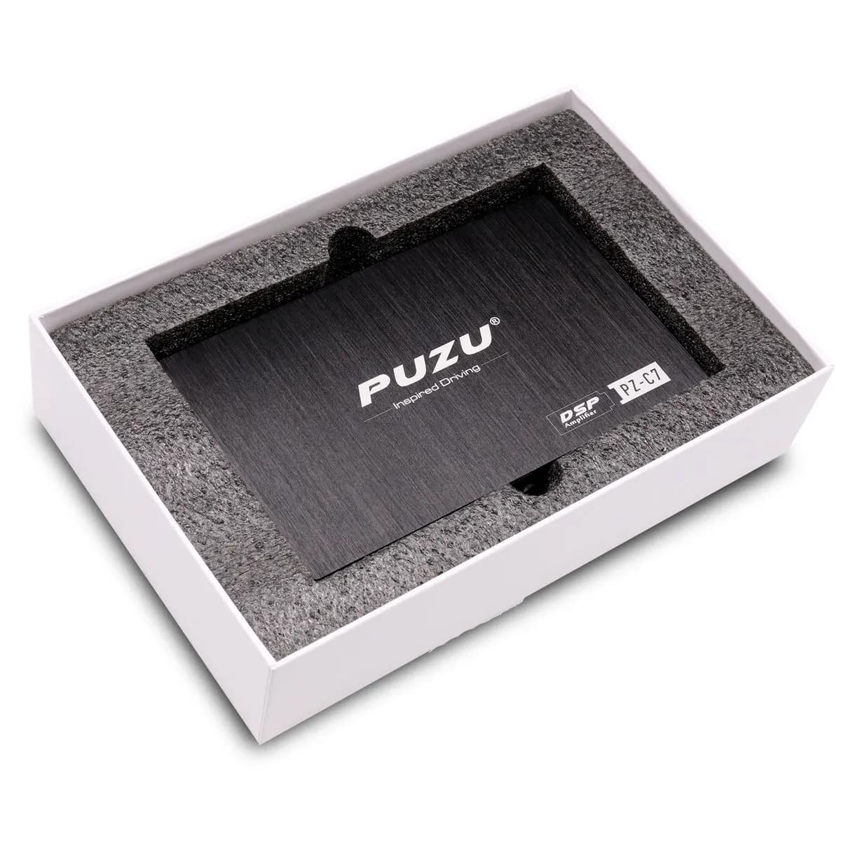 PUZU PZ-C7 faisceau de câbles 4X150W amplificateur DSP de voiture mise à niveau sonore d'autoradio p