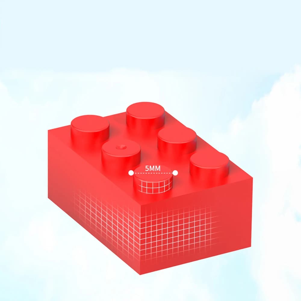 120/240 pièces blocs de construction Lot Pack ville briques classiques triées par couleur briques bl