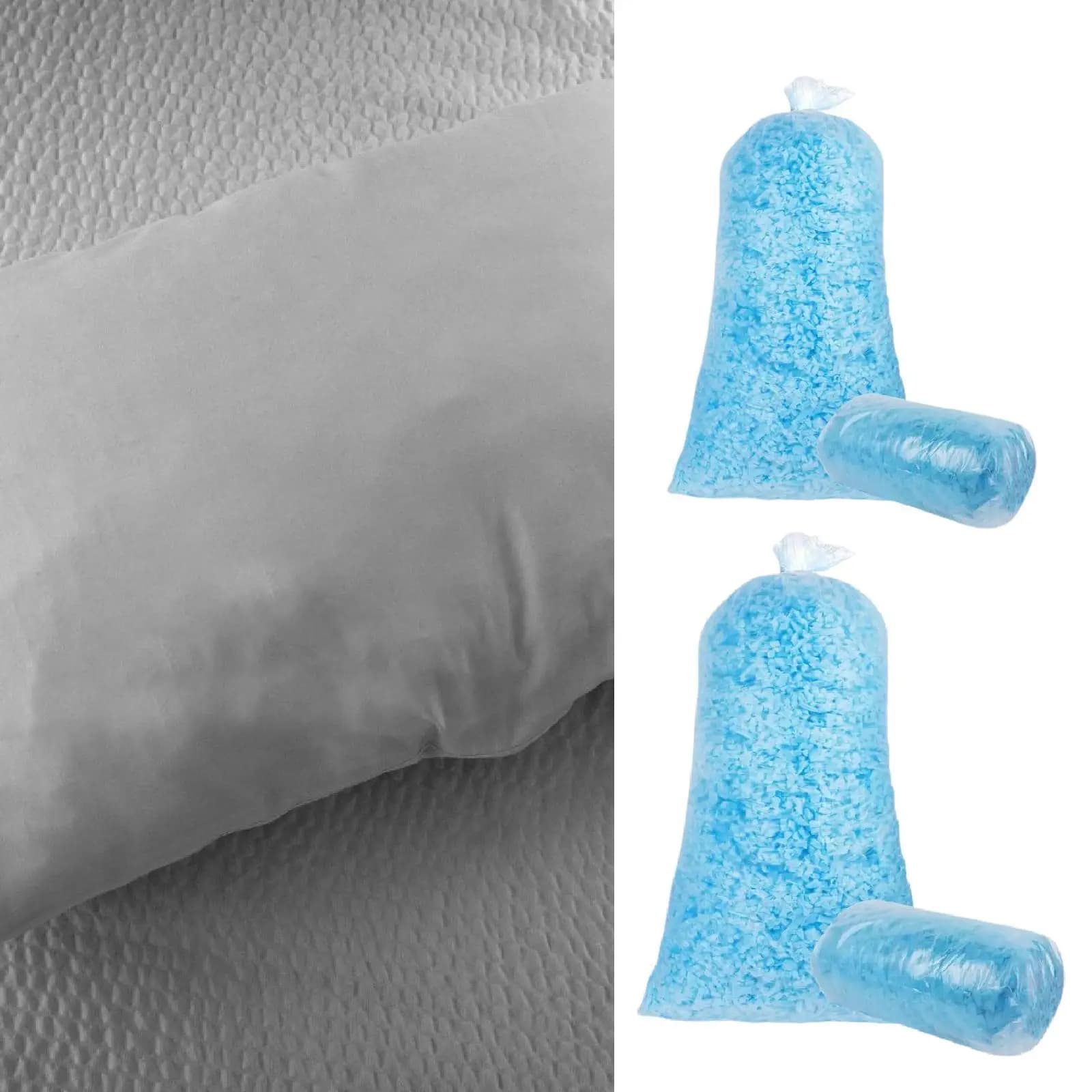 Recharge de mousse à mémoire de forme râpée, fournitures de remplacement pour literie, remplissage d