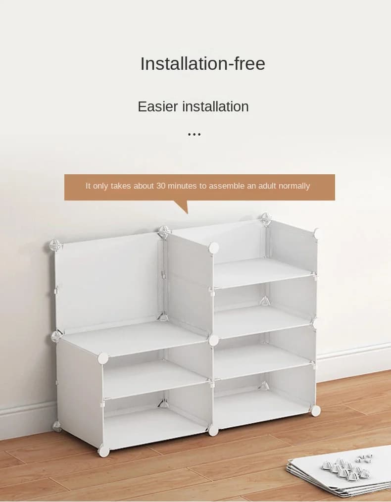 Meuble de Rangement pour Chaussures T1, Moderne et Simple, Meuble de Couloir de Maison, Armoire Lumi