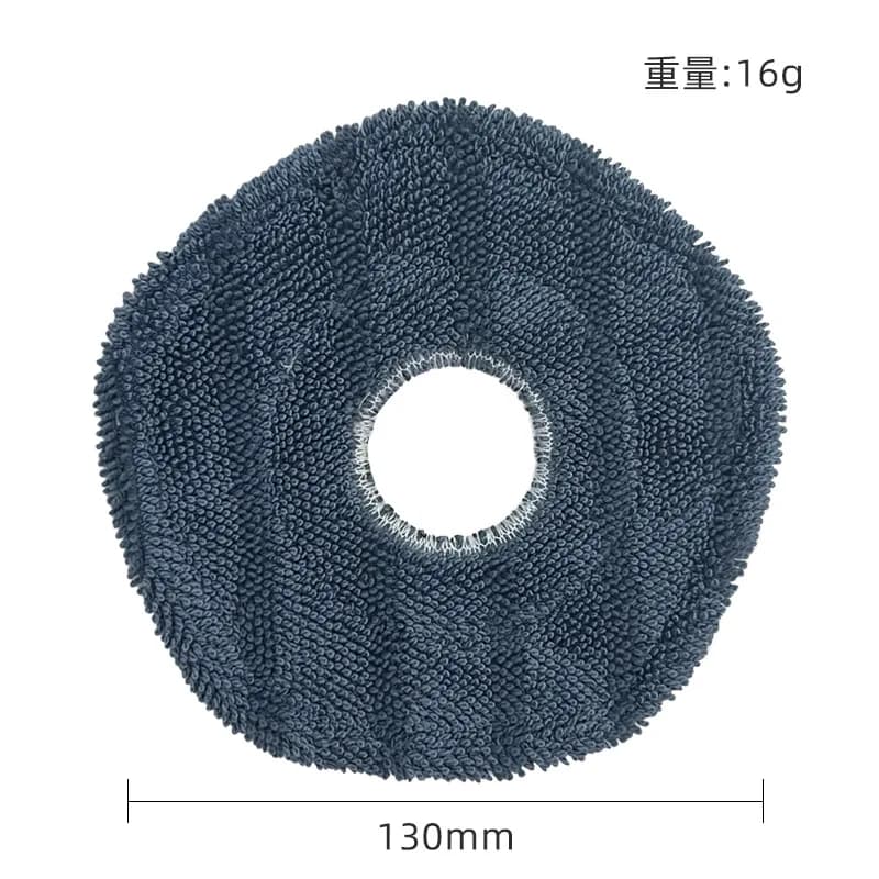 Compatible pour aspirateur Eufy X10/X10 Pro Omni, brosse latérale principale, tissu de vadrouille, f