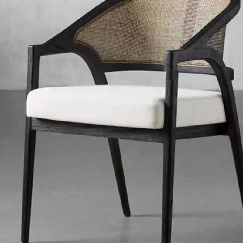 Chaise simple de luxe, mobilier moderne du milieu du siècle, chaises de salon, chaise de salle à man