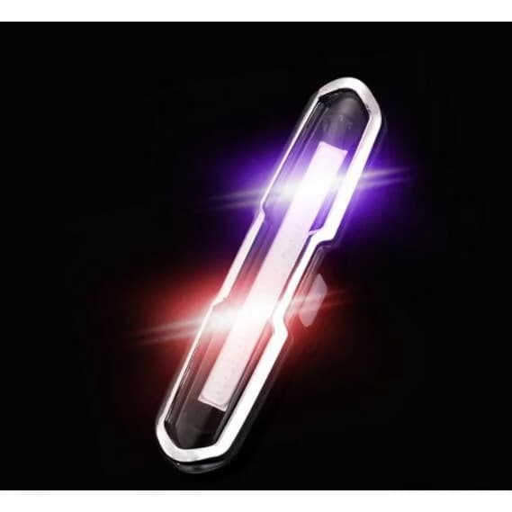 Feux arrière de vélo LED rechargeables par USB, lampe de poche, feu arrière de vélo, éclairage de vé