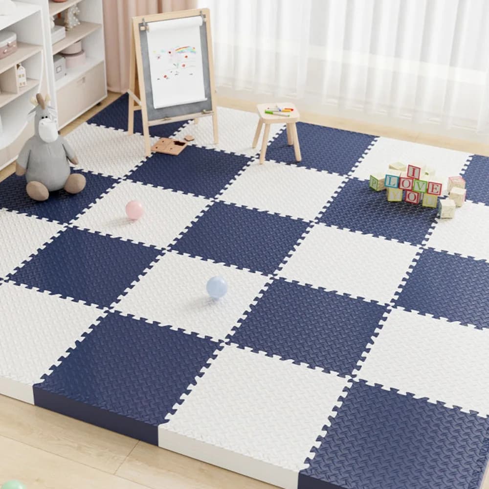 Tapis de jeu pour bébé épais de 2.5cm, antidérapant, résistant aux chutes, réutilisable, pour enfant