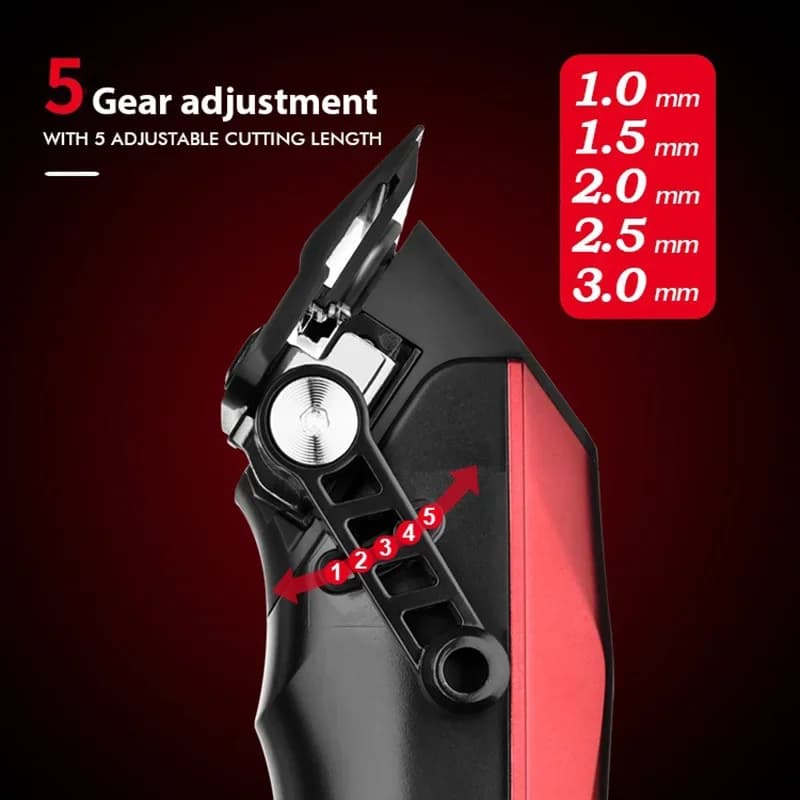 WMARK NG-125 tondeuses à cheveux électriques professionnelles 7500 tr/min moteur rotatif tête d'huil