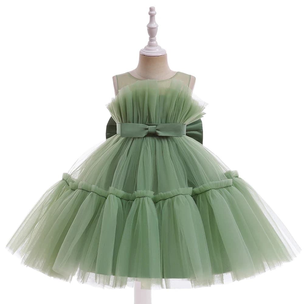 Robe de baptême pour nouveau-né fille, Costume Tutu de princesse pour bébé fille de 1 an, robes de f