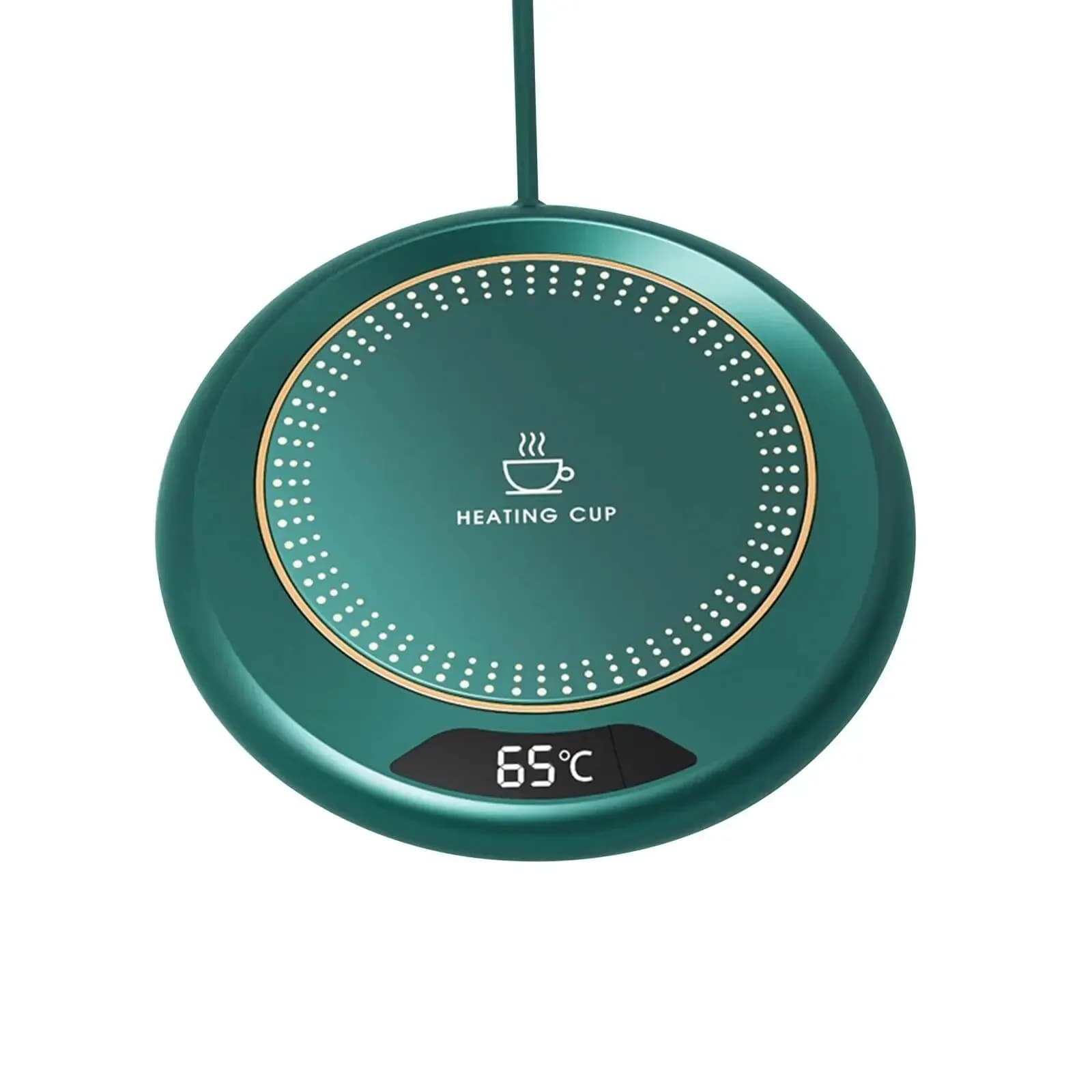 Dessous de verre chauffant thermostatique USB, dessous de verre chauffant pour la maison, réglage à 