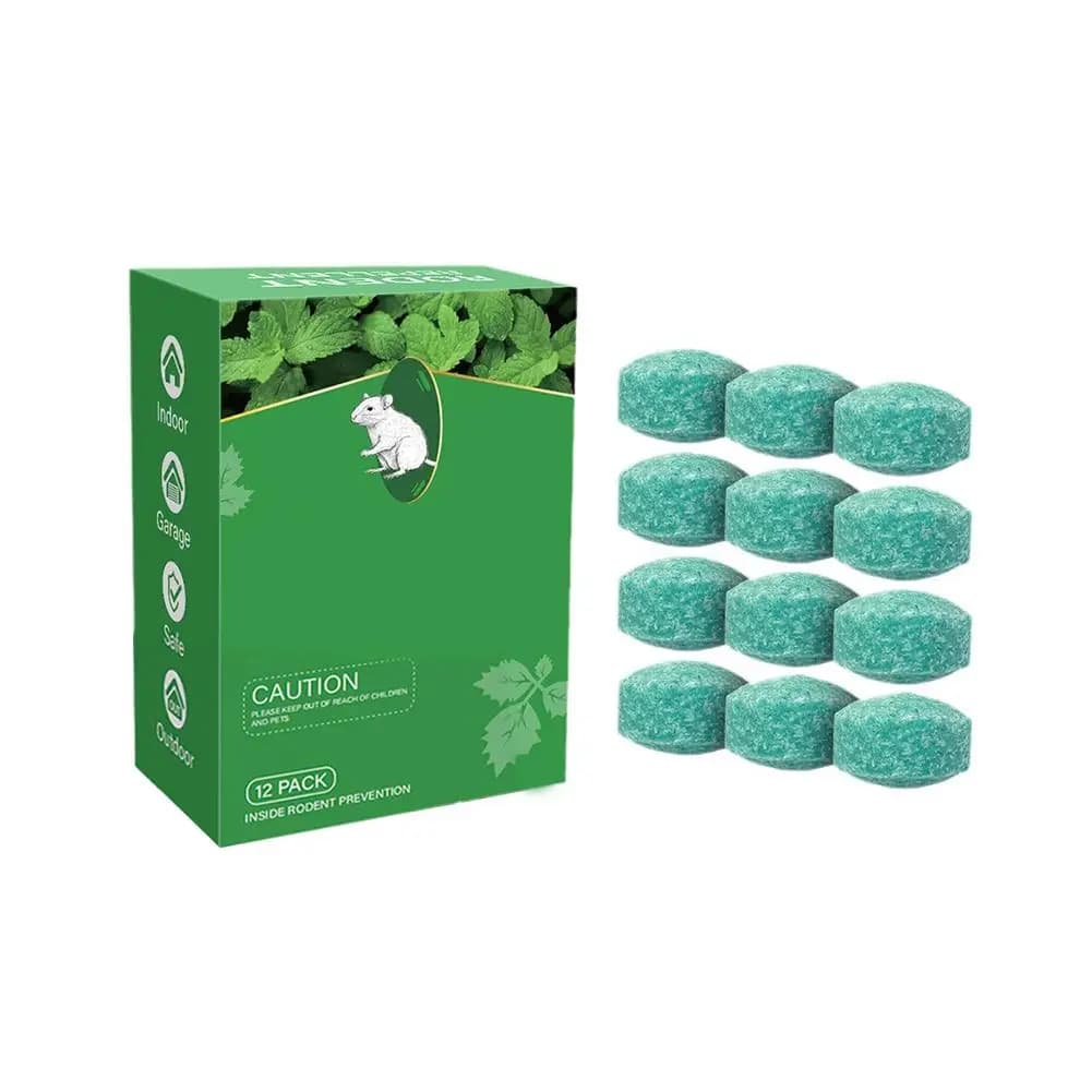 Répulsif pour souris domestique, pilules Anti-rat, huiles essentielles végétales, piège répulsif pou