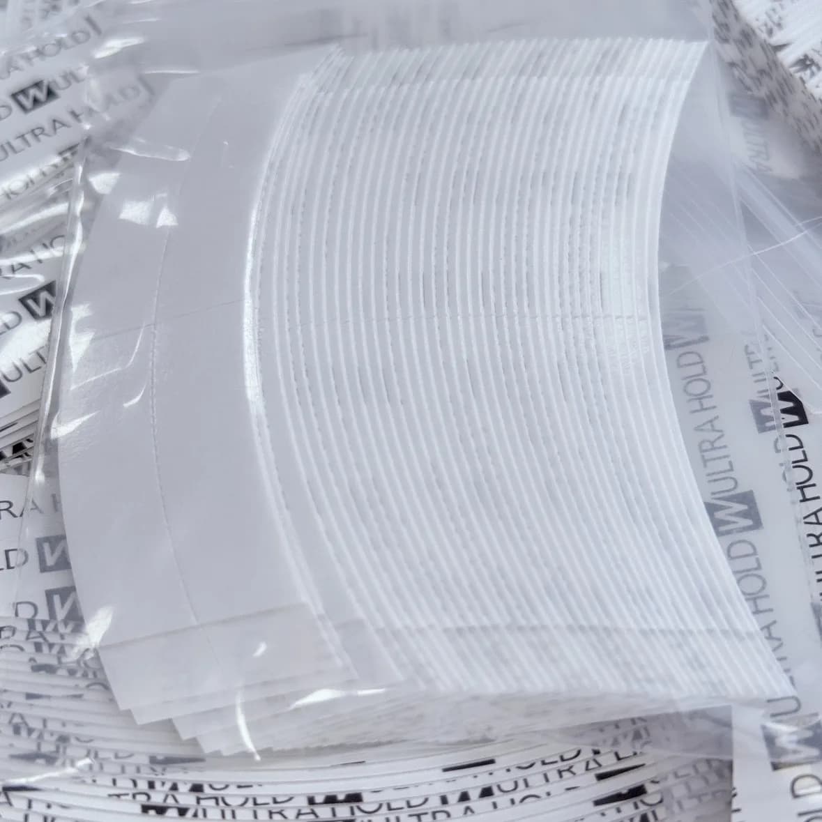 36 pcs/lot blanc Ultra tenir perruque Double face dentelle perruque bande pour toupet/dentelle perru