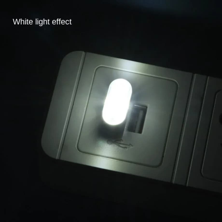 Mini USB LED lumières d'ambiance voiture intérieur néon lampe décorative éclairage de secours univer