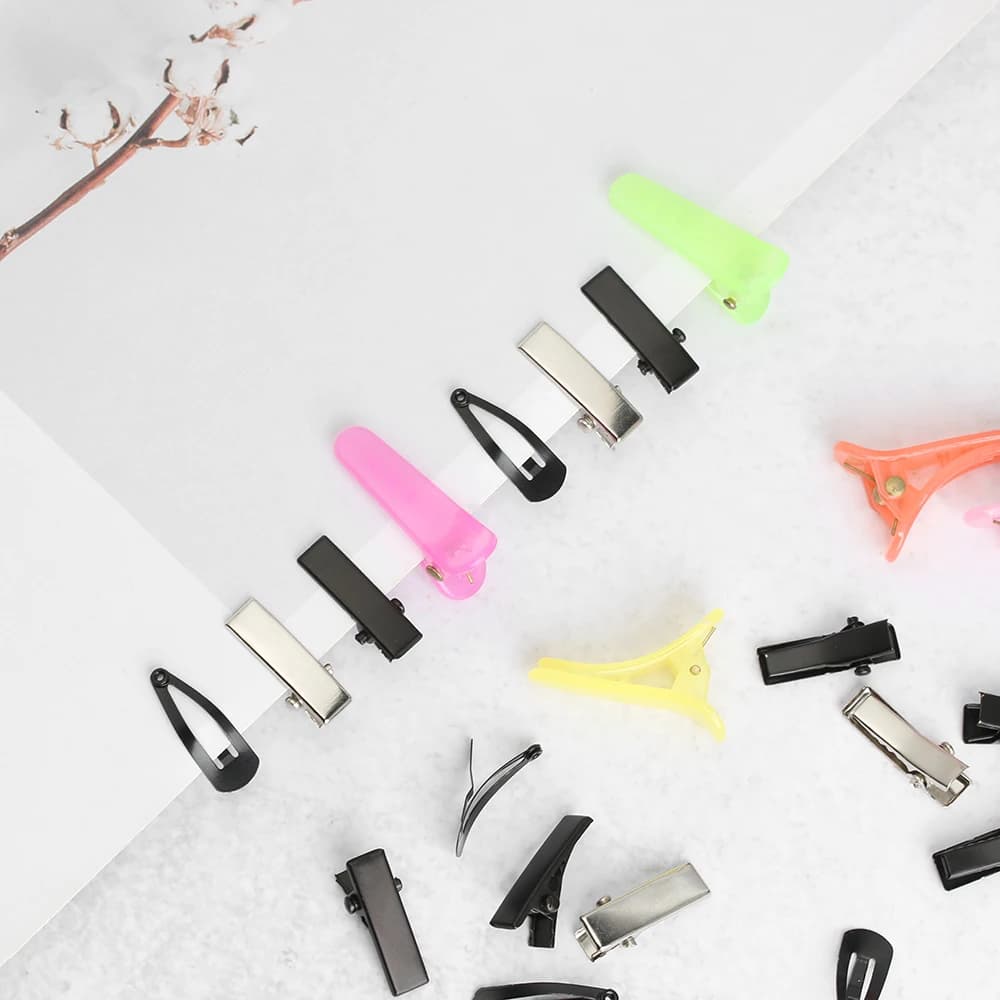 Épingles à cheveux miniatures en beurre pour filles, barrettes pour enfants, accessoires de sauna, O