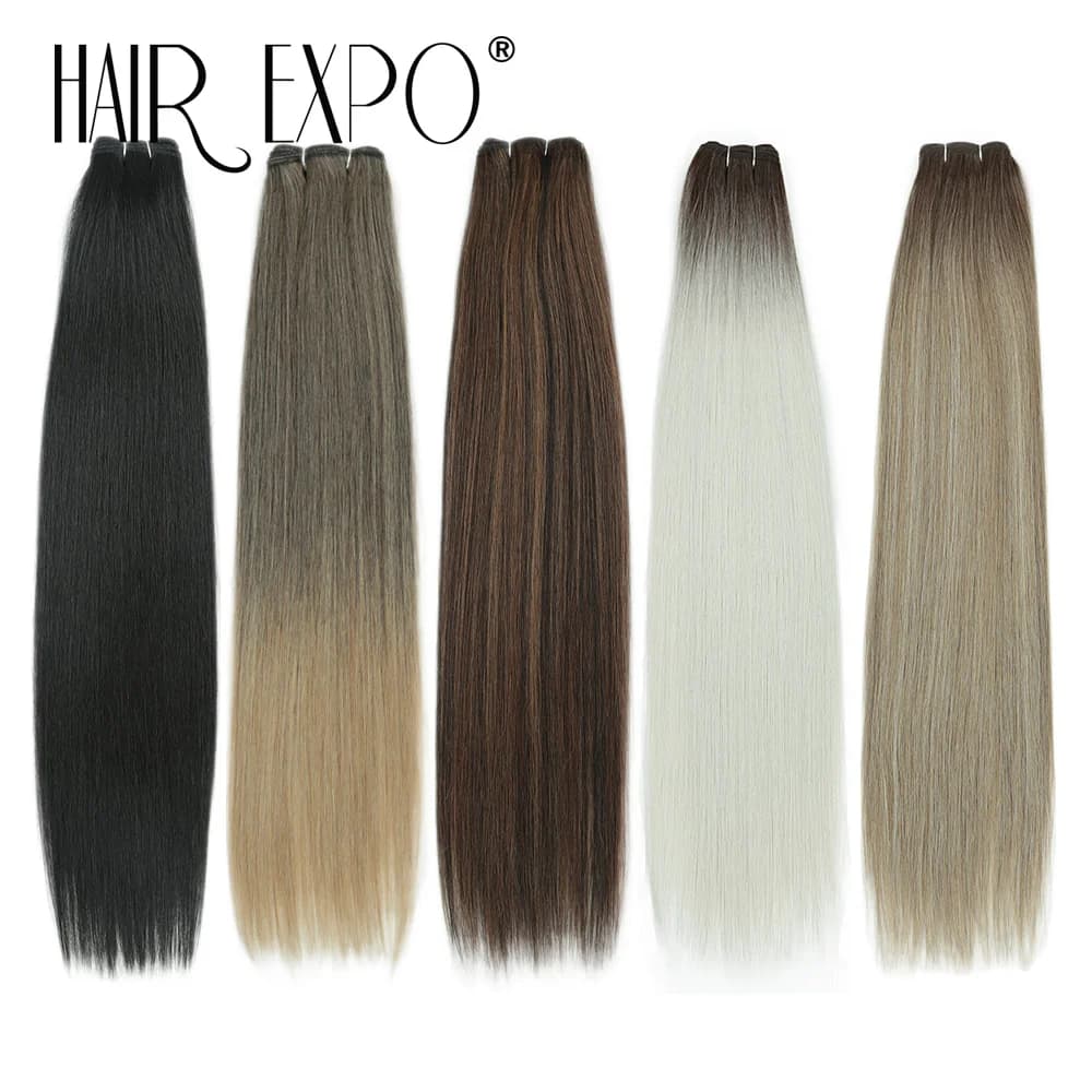 Mèches synthétiques lisses Bio 26 pouces, Extensions capillaires naturelles douces et résistantes à 