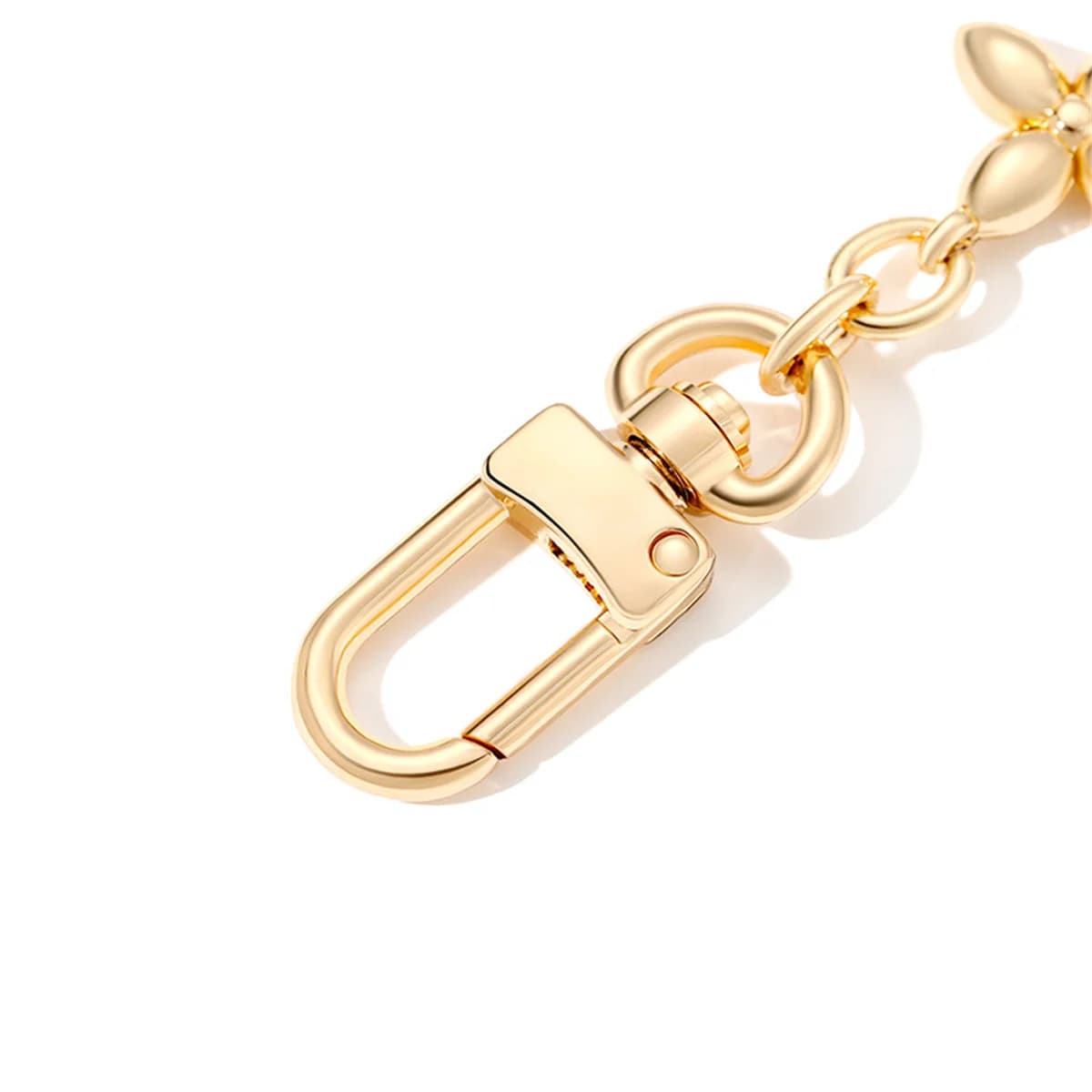 HOLIN – chaîne à pendentif en perles pour Speedy Nano, en métal de haute qualité, trèfle à quatre fe