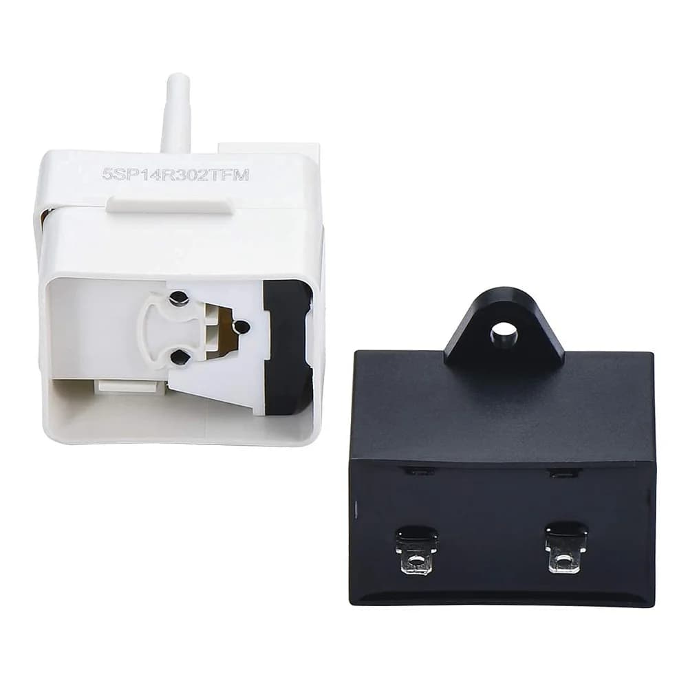 W 10613606   Relais de démarrage et condensateur de compresseur de réfrigérateur pour Whirlpool Kitc