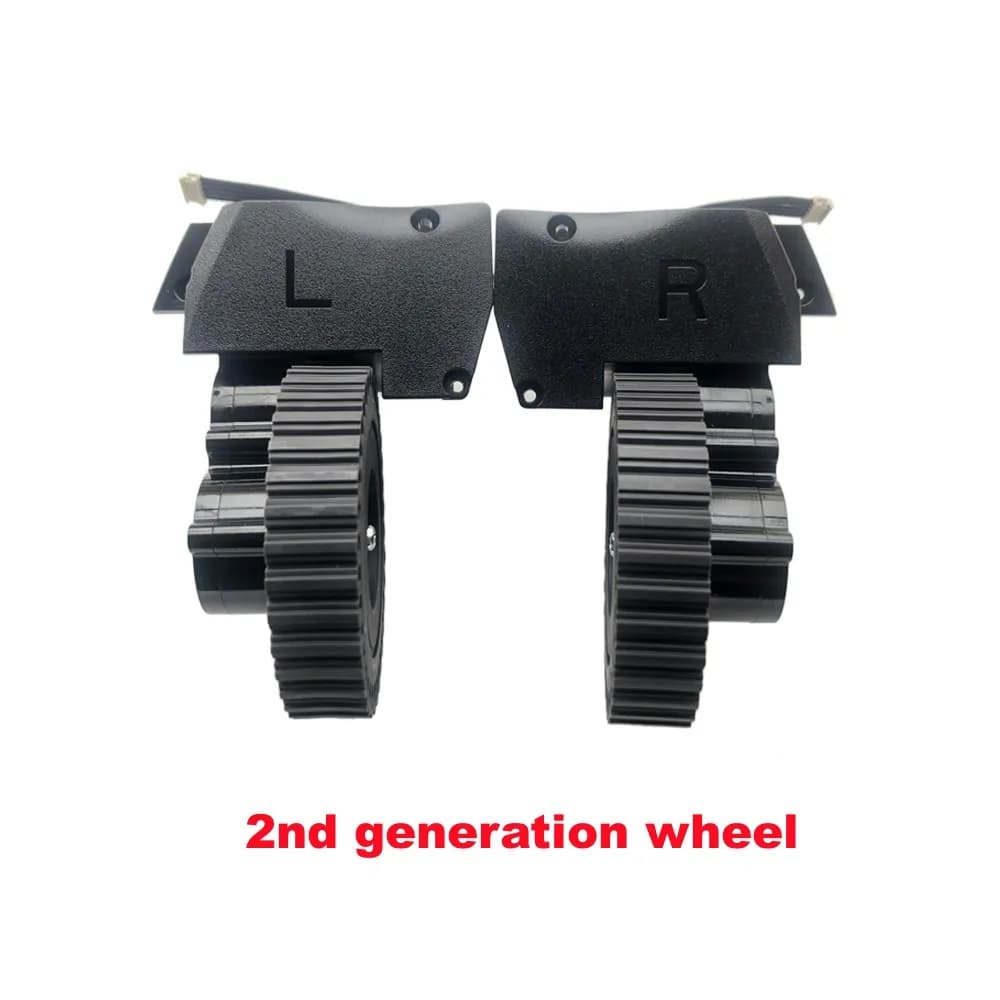 Ensemble moteur de roue droite gauche pour aspirateur robot SilverCrest SSRA1, pièces de rechange, m