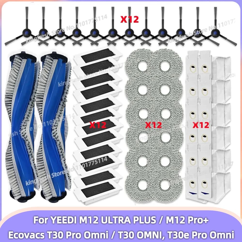 Compatible Pour Ecovacs T30 Pro Omni / T30 OMNI, Ecovacs Deebot T30e Pro Omni, YEEDI M12 ULTRA PLUS 