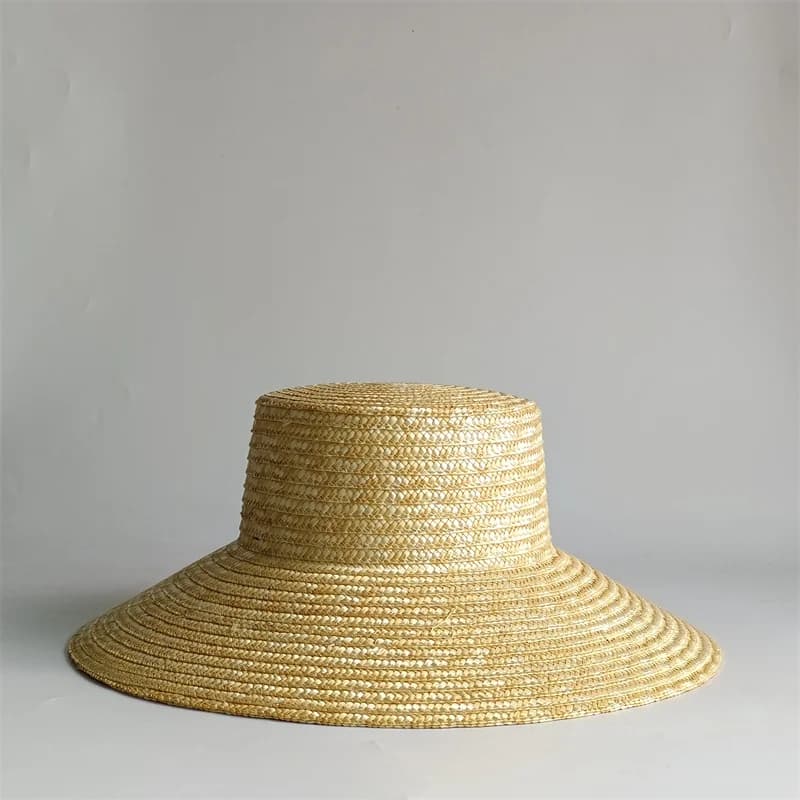 Chapeau d'été en paille, élégant style français, pour femmes, voyage en bord de mer, chapeau de sole