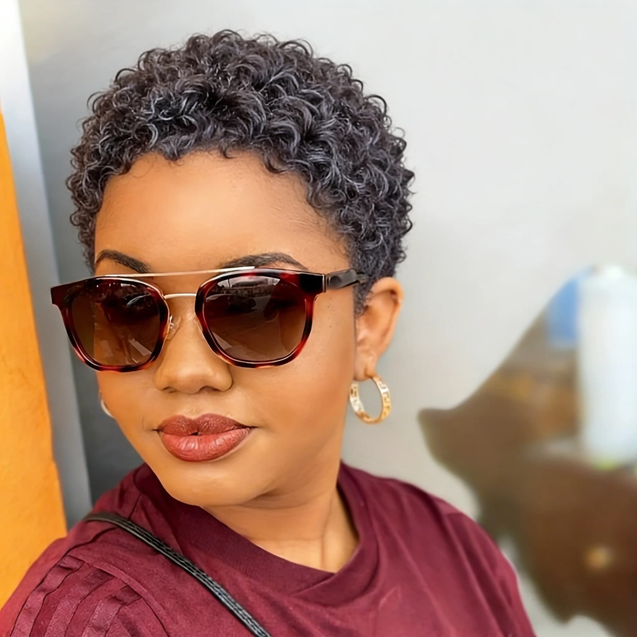 Perruque Pixie en cheveux humains, perruques courtes Pixie pour femmes, perruque entièrement fabriqu