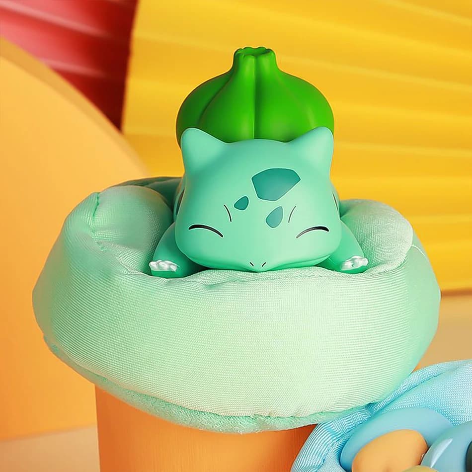 Figurines de collection Anime Pokémon en boîte mystère, 1 à 12 pièces, série Pikachu endormi, jouets