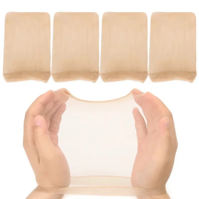 Bonnet de perruque HD pour femmes, bonnet de bas extensible Ultra-fin Invisible pour perruques Lace 