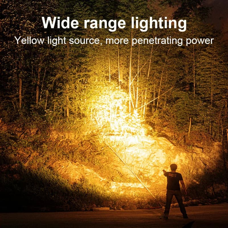 Lampe de poche sous-marine professionnelle à LED, chasse sous-marine, chasse sous-marine, chasse sou