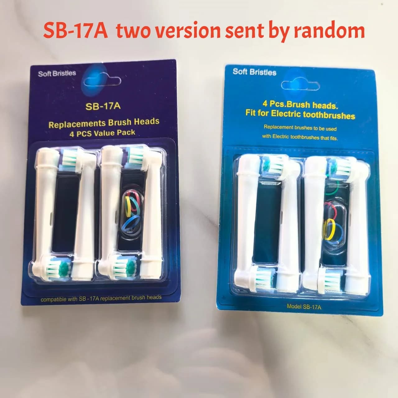 Tête de brosse à dents électrique, ensemble de 4/16/20/80 pièces/lot, pour Oral B sensible, têtes de