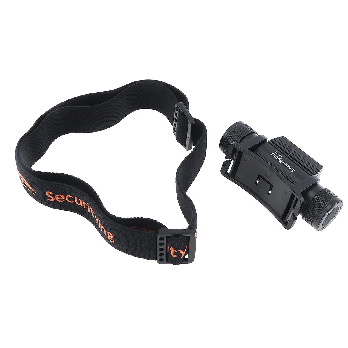 Bandeau élastique réglable à 360 degrés, sangle de phare adaptée aux lampes de poche de 22 à 26mm, c