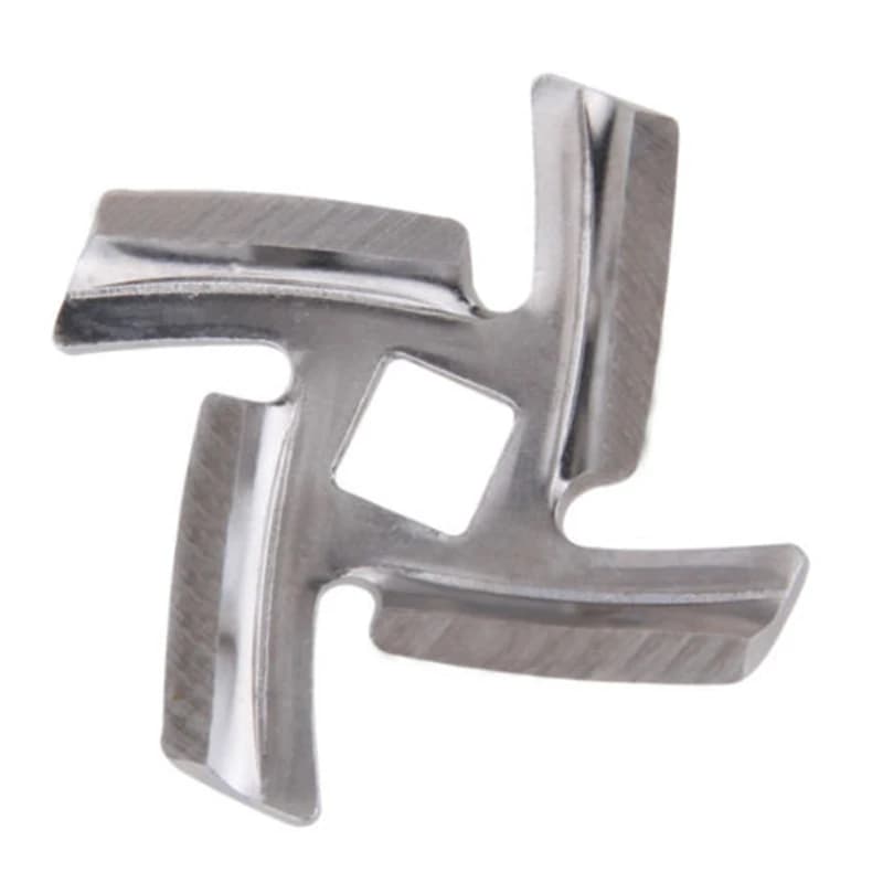 Lame de hachoir à viande en acier inoxydable, trou intérieur de 8mm, pièces de hachoir à viande pour