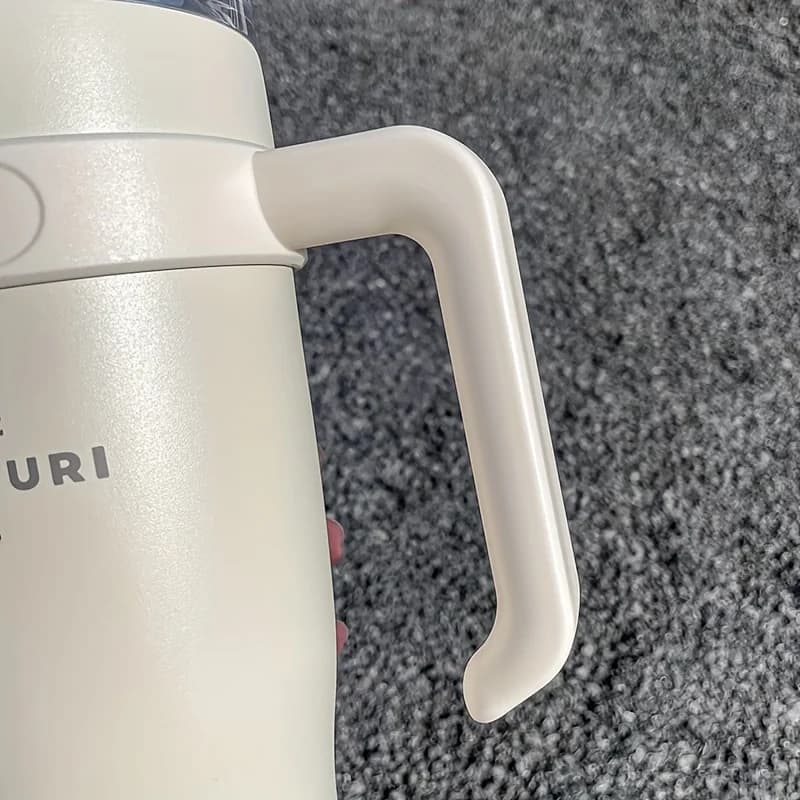 Tasse d'eau de grande capacité, tasse d'isolation de voiture de 38.55oz, tasse de paille de bureau S