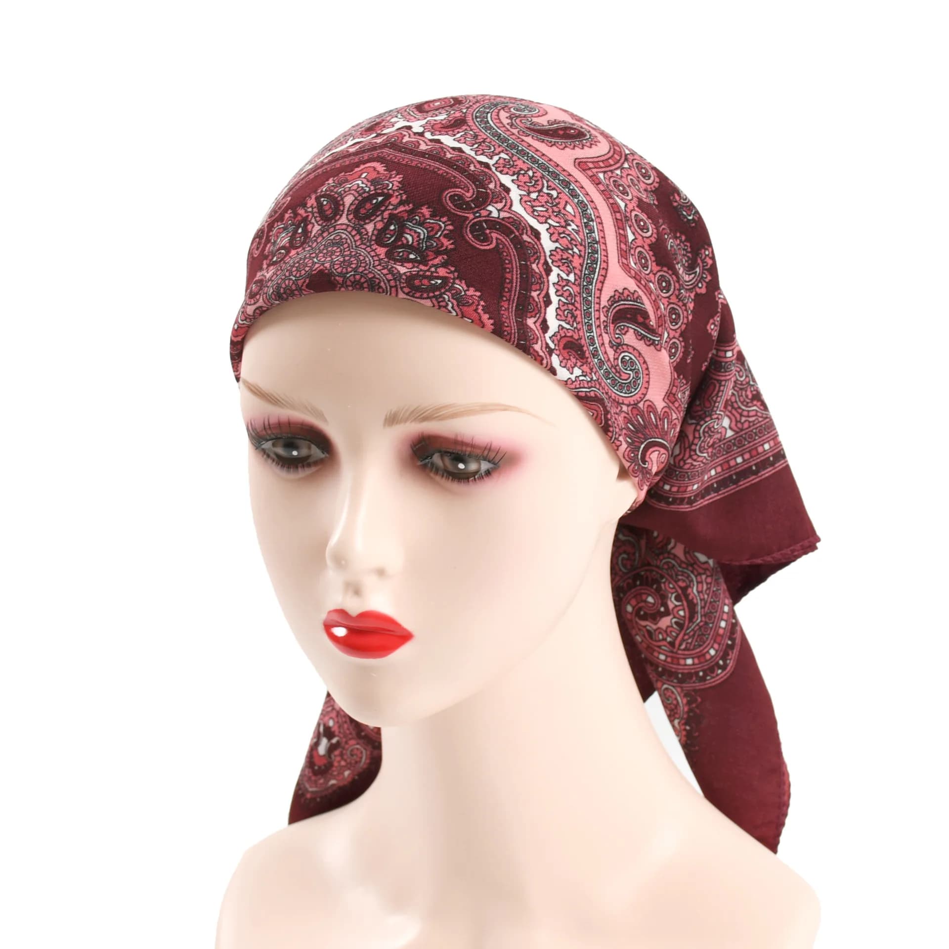 Foulard National russe pour femmes, foulard de Style ethnique, carré imprimé Floral, Bandana, moucho