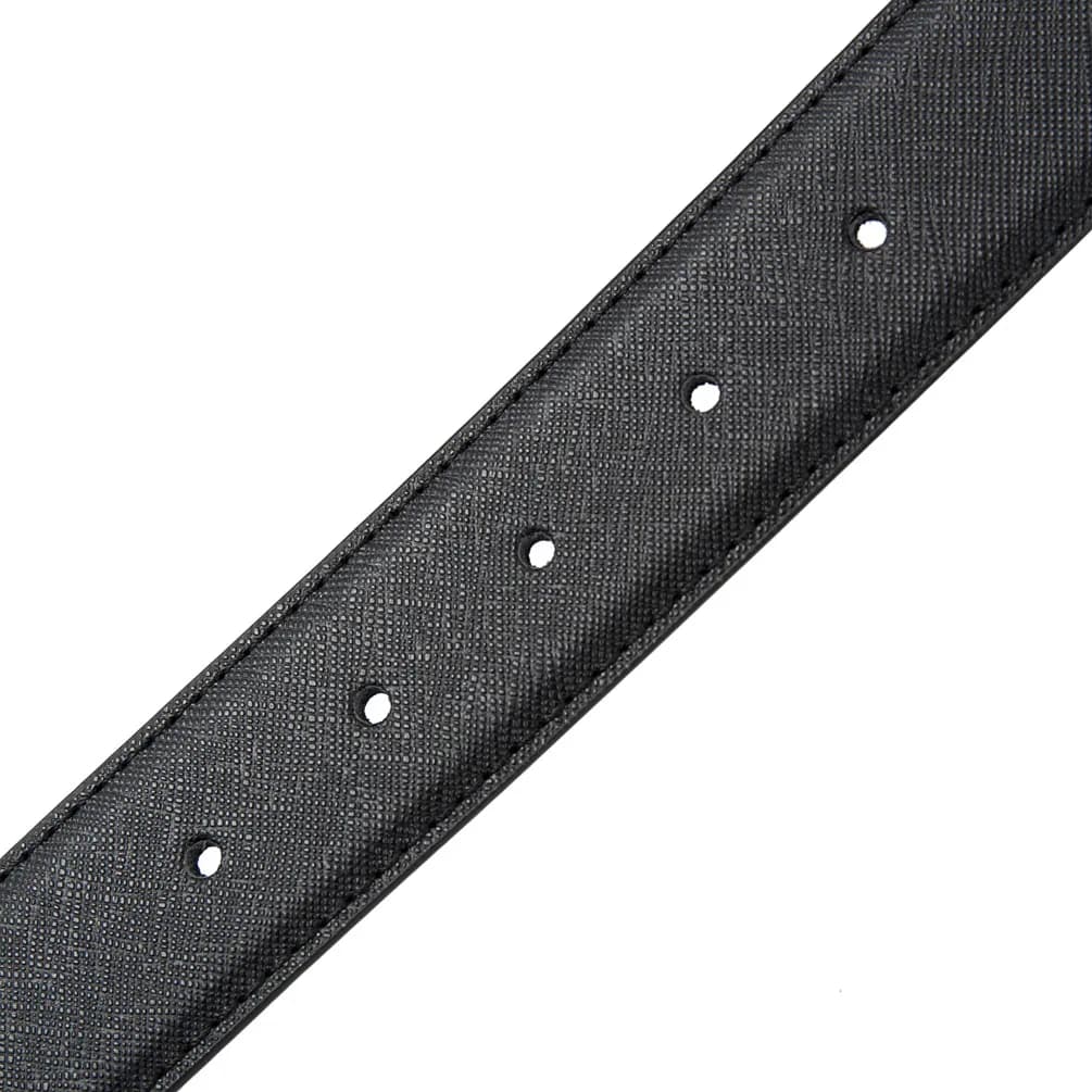 Cuir de vachette 3.4CM de large ceinture en cuir pour hommes ceinture de taille ceinture sans boucle