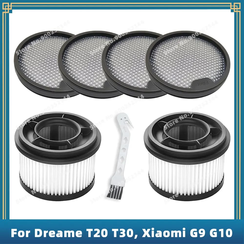 Compatible pour Dreame T10, T20, T20 Pro, T30, T30 Neo, R10, R10 Pro, R20, Xiaomi G9 G10, pièces et 