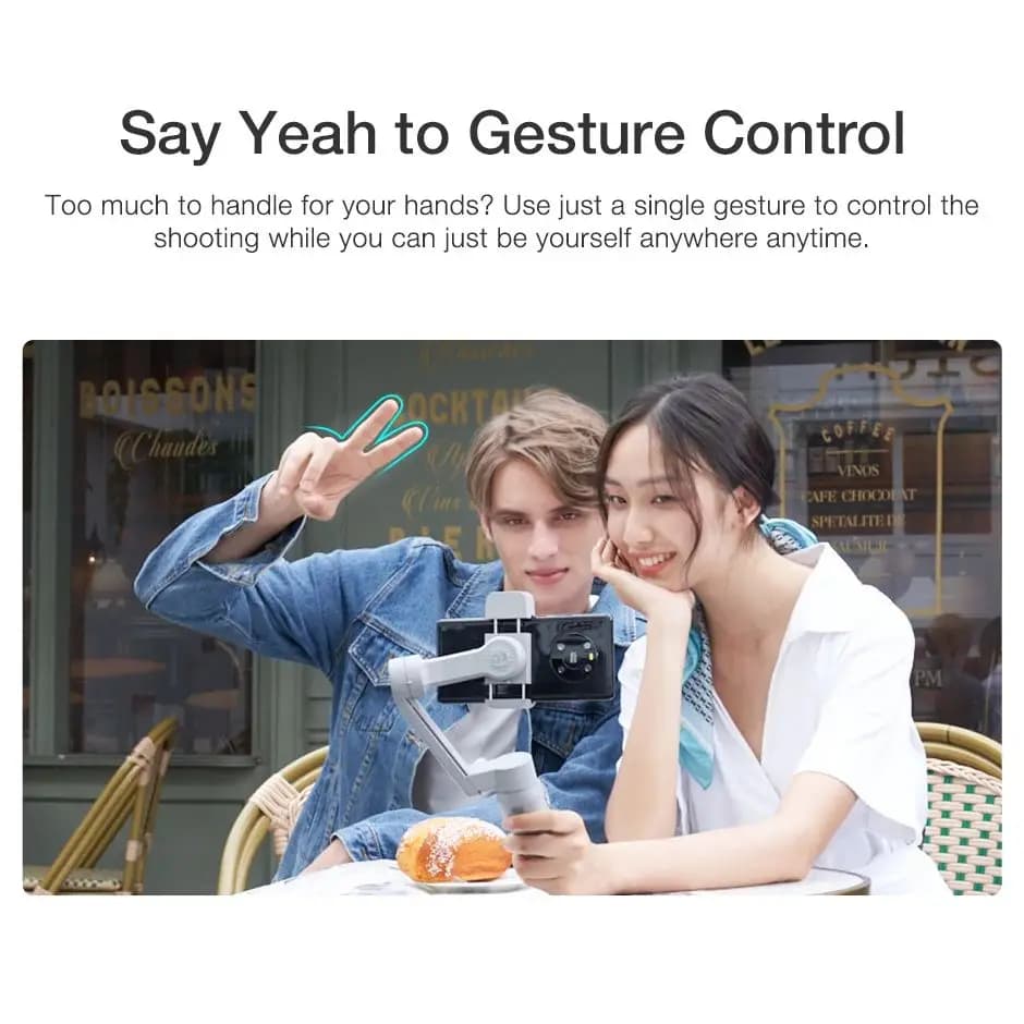 ZHIYUN-Stabilisateur de cardan officiel SMOOTH Q3 pour téléphone portable, 3 axes, iPhone 14 Pro Max