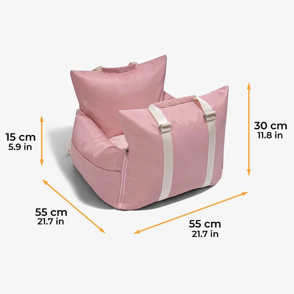 Housse de siège de voiture imperméable pour chien, coussin nid d'animal de compagnie, matelas de voy