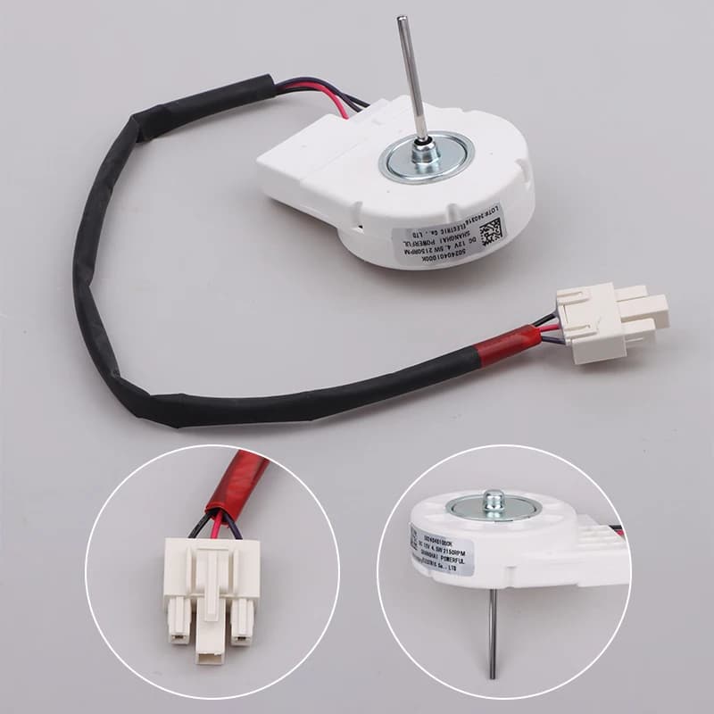 Ventilateur de refroidissement pour réfrigérateur à moteur, bon travail, 50240401000K, DC 12V, 4.5W,