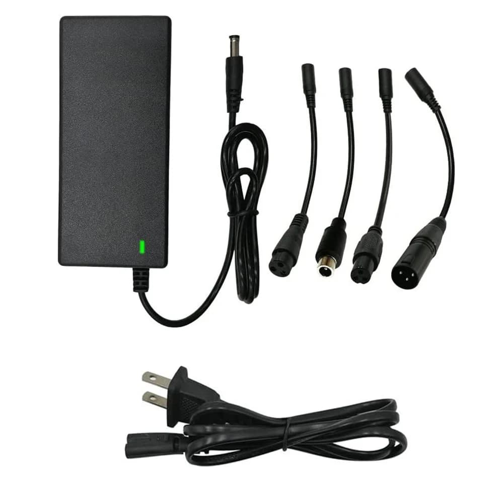 Adaptateur d'alimentation de chargeur 42V 2a pour Scooter électrique Hoverboard EBike universel 5 pr