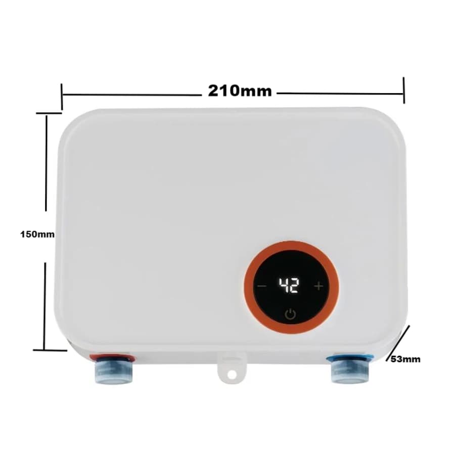 5500W chauffe-eau électrique petit sous évier chauffe-eau instantané sans réservoir 220v cuisine sal