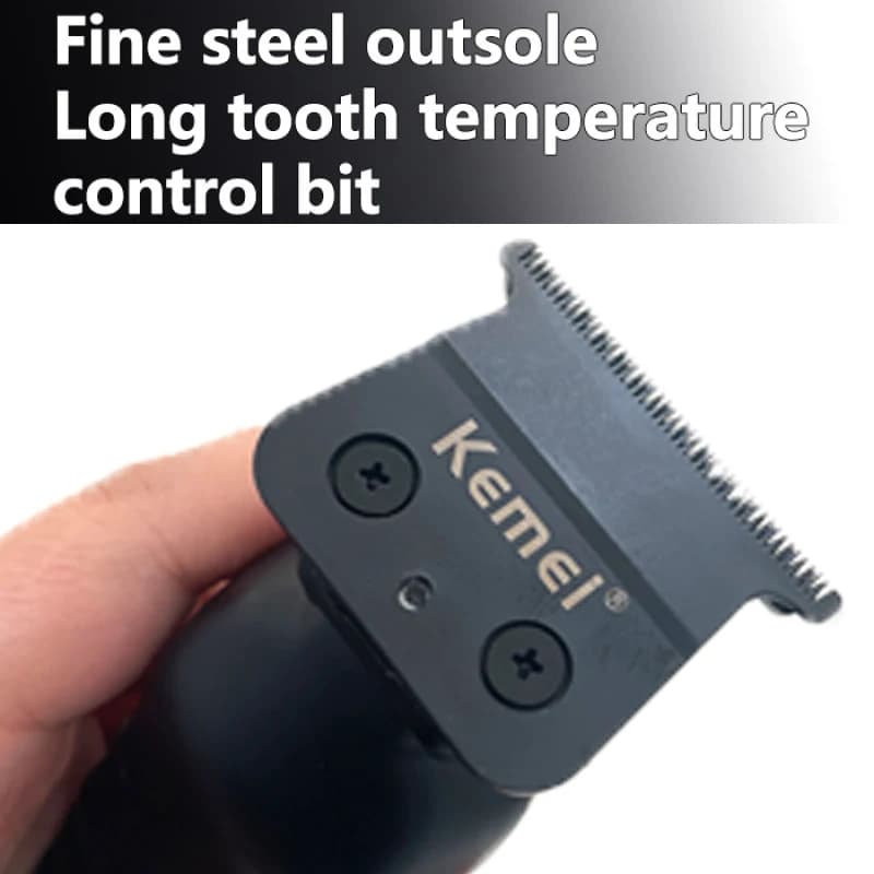 Tondeuse à cheveux professionnelle Kemei KM-2299, 1200 mAh, tondeuse à cheveux électrique rechargeab