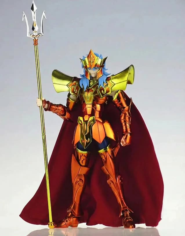 【Expédition en 24 heures】 Saint Seiya MST Poseidon Sea Emperor Myth Cloth EXM Collection de figurine