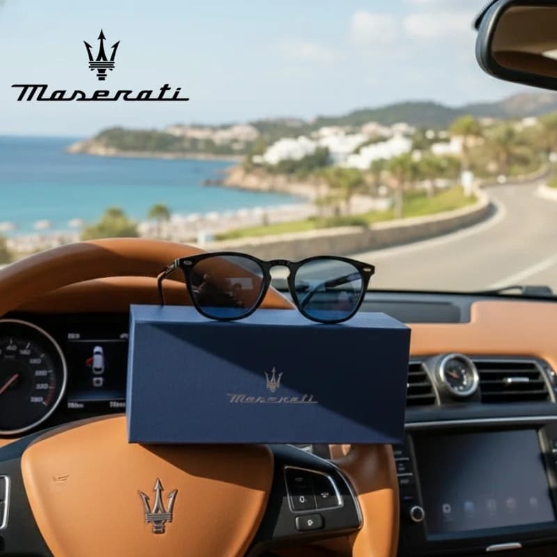 MASERATI voiture haut de gamme UV400 lunettes polarisées pour Ghibli Quattroporte GranCabrio GranTur