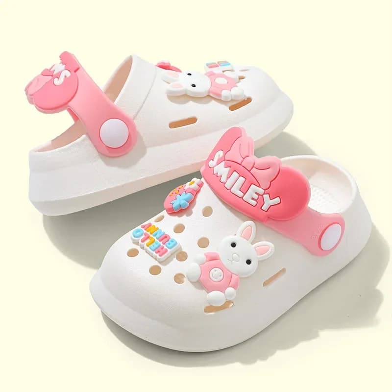 Pantoufles Chaussures pour bébé Sandales Mules Sandales respirantes pour garçons et filles avec seme