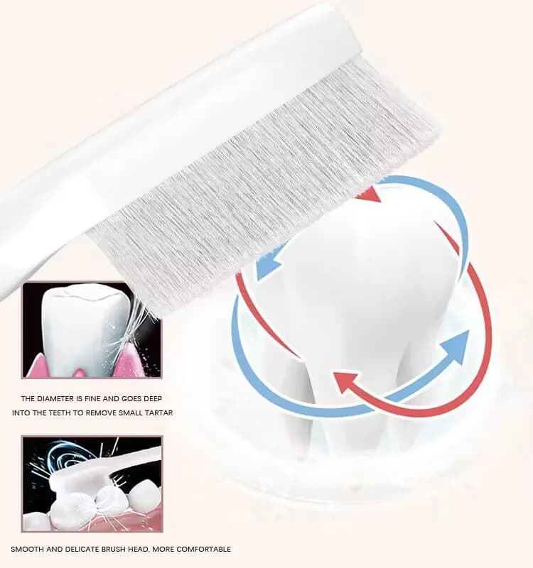 Têtes de brosse à dents souples ultrafines pour Hili Sonic Care, soins des gencives sensibles, têtes