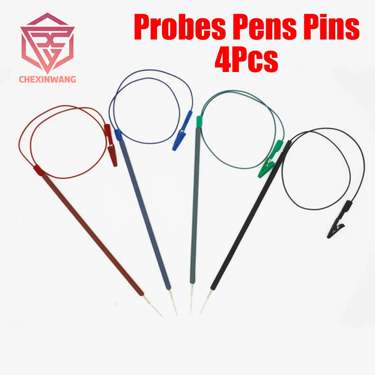 Pour KESS pour KTAG BDM cadre sonde stylos 4 pièces broches avec câble de remplacement fonctionne LE