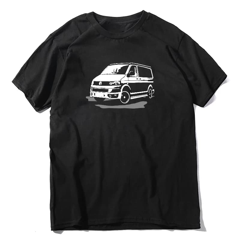 Mode homme plusieurs couleurs t-shirts Vdub T5 voiture classique hommes