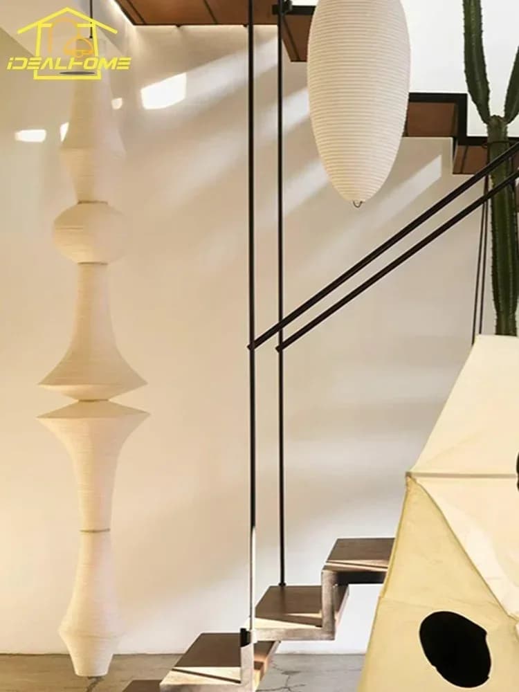 Design japonais Akari Noguchi Yong lampes suspendues LED E27 Wabi-sabi lampe suspendue moderne pour 