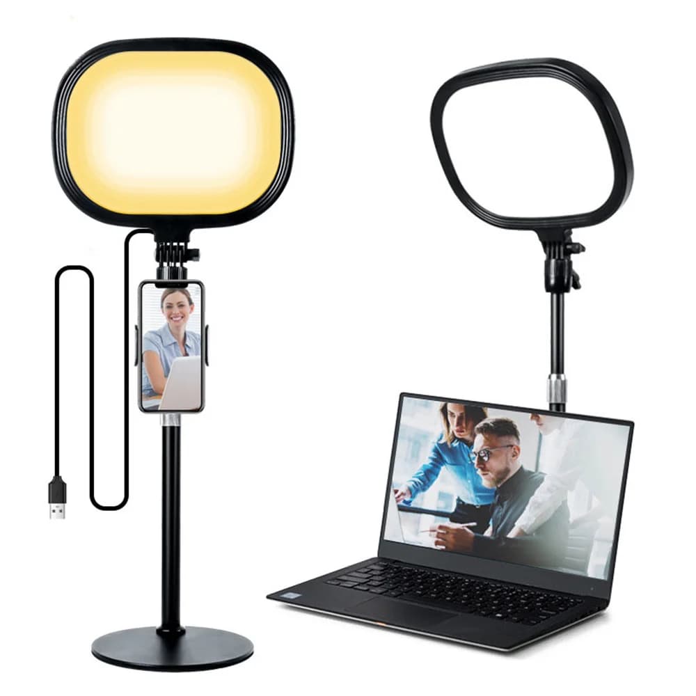 NOUVEAU Panneau lumineux LED de bureau, Lampe de remplissage pour jeux, YouTube, diffusion en direct