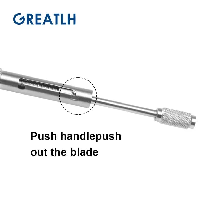 Outil d'implant capillaire, stylo d'implantateur de greffe de cheveux, couteau de greffe, lame d'imp