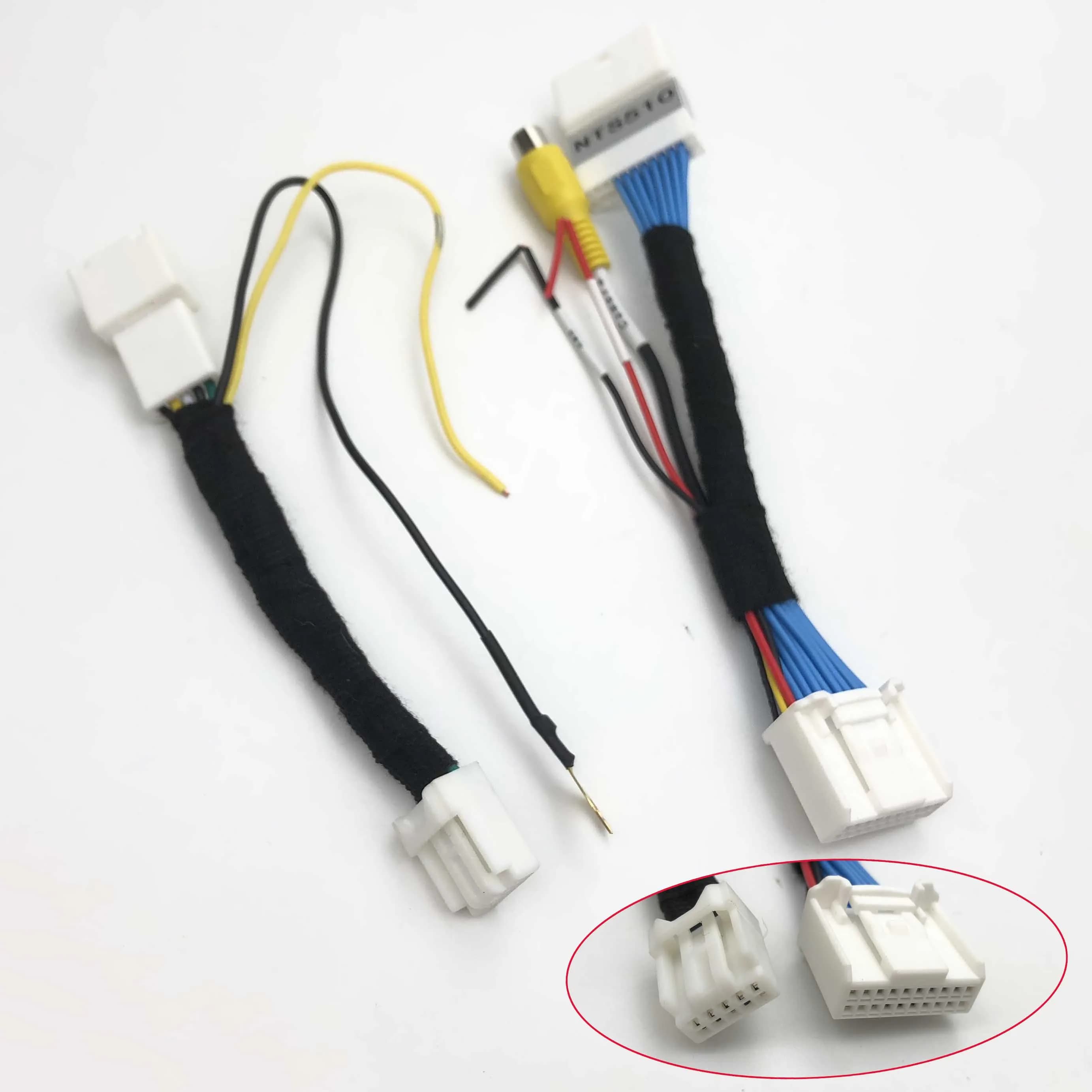 VKAUTO-Câble adaptateur pour caméra de recul, pour Toyota TNS700 B9010