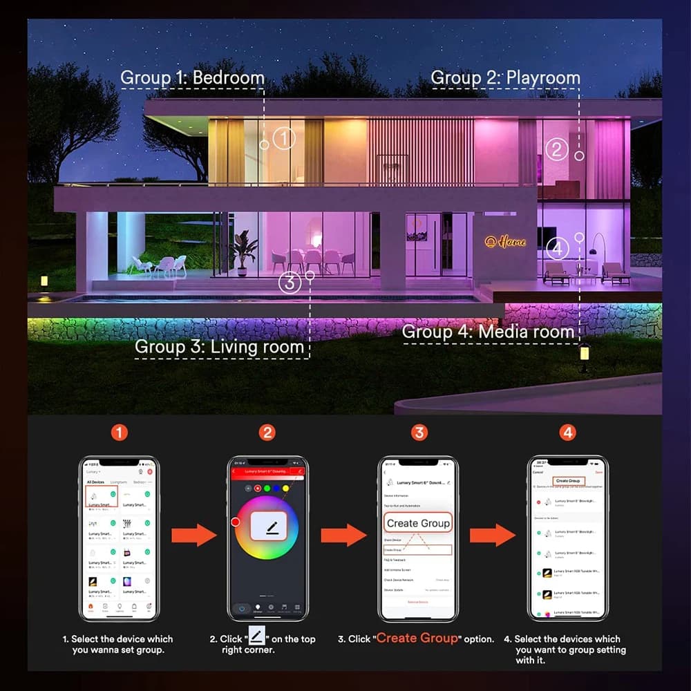 Tuya E14 Smart ZigBee 3.0 WiFi bougie ampoule AC85-265V lumière LED lustre lampe chambre lampe vie i